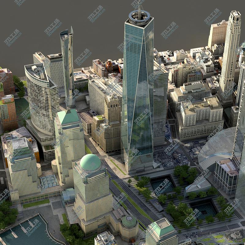 images/goods_img/20210319/Manhattan Lower Part03 Low Poly model/1.jpg